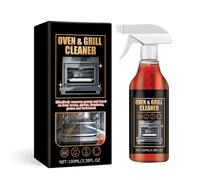 100ml Oven Cleaner Heavy Duty, Foam Oven and Grill Cleaner Spray, Powerful Grease Remover for Kitchen, Air Fryer Cleaner, 5 Minutes Fast Acting, for Stove Cookware Barbecue Grate Cleaning (1)
