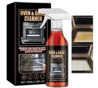 100ml Oven Grill and Fryer Cleaner Spray Heavy Duty,Oven&Grill Cleaner,Fast&Efficient Powerful Cleaning for Racks,Grills,Air Fryers,Cooktops,Stainless Steel Cleaner&Degreaser,Kitchen Spray Cleaner