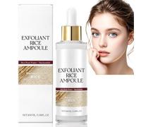 100ml Peel Shot Glow Rice Ampoule Duo & Black Rice Exfoliant,2-in-1 Facial Scrub Exfoliator & Serum,Gentle Skin Peeling Treatment to Firm,Brighten and Hydrate All Skin Types,Effectively Improve Skin
