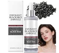 100ml Peel Shot Glow Rice Ampoule Duo & Black Rice Exfoliant,Black Rice Ampoule Soft Exfoliating,Gentle Skin Peeling Treatment to Firm,Brighten and Hydrate All Skin Types,Restore Skin Elasticity