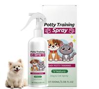 100ML Potty Training Liquid for Dogs,Puppy Toilet Training Spray,Pet Defecation Attractant Corrects Pet Toilet Behavior,Safe Puppy Training & Dog Behaviour Spray,Dog Behaviour & Pet Behave Spray