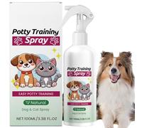 100ml Potty Training Spray for Dogs,Pet Defecation Inducer,Pet Toilet Location Sprayer,Dog Toilet Training,Pup/Py Aid Training Spray,Dog Behaviour Corrector for Pet Toilet,Potty Training Liquid