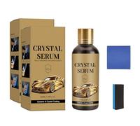 100ml PTZ Cristal Serum - Advanced Graphene Ceramic Coating for Cars | 9H Graphene, Ultimate Quick Effect Car Coating Spray for Shine & Protection, Nano Coat Restore for Paint, Glass & Wheel (2pcs)