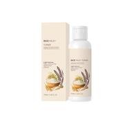 100ml Rice Toner for Face, Milky Toner with Rice Extract & Niacinamide, Korean Hydrating Face Serum for Dry Skin, Gentle, pH-Balanced for Sensitive, Moisturizing Soothing (1)