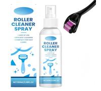 100ml Roller Cleaner Spray,Makeup Brush Cleaner Liquid,Effective Cleaning Solution for Makeup Brushes,Beard Rollers & Beauty Tools,Fast-Acting Spray for Daily Make Up Brush Cleaners,Make Up Cleaner