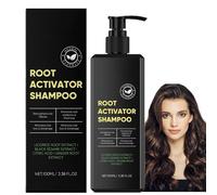 100ml Root Activator Shampoo for Men,Mane Strength Shampoo with Ginger Oil for Hair Growth,Prevent Hair Loss&Thinning,Moisturizes & Smooths Hair,Natural Formula,Unisex Hair Care Solution