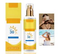 100ml Scalp Sun Protection Spray SPF 30, Hair & Scalp Sunscreen Spray, Non-Greasy Waterproof UV Protector, Prevents Color Fade & Dryness, Ideal for Beach/Hiking,Non-Greasy Sun Protection for Hair