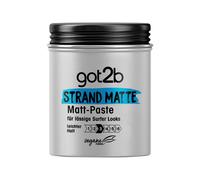 100ml Schwarzkopf got2b Beach Mat Matt Paste Surfer Look Without To Glue
