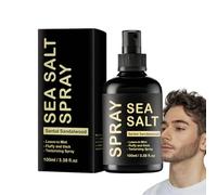 100ML Sea Salt Spray for Hair,Texturizing Salt Spray for Men,Natural Finish Hair Styling Products for Men,Curl And Beach Waves Sp-ray for Hair,Ideal for All Hair Types & Lengths,Hair Gel S-pray