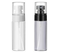 100ml Spray Bottles 2 Pack Fine Mist Mini Spray Bottles for Travel Leak Proof & BPA Free Leak-Proof Fine Mist Refillable Plastic Spray Bottles for Perfume, Essential Oils, Toners, Hair & Face Mist