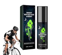 100ml Spray Paint | Clear Fluorescent Spray Paint, Long Lasting Reflective Night Visibility Brighten Glow Paint For Clothes Bicycles Skateboards