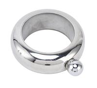 100ml Stainl Steel Bangle Flask with Funnel - Stylish & - Drink Carrier for Parties, Travel & Outdoor Events - Men & Women