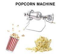 (100ml) Thickened Popcorn Maker Hand-cranked Cannon Puffing Machine Gourd Type