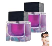 100ml Unisex Daily Wear Perfume, Gentle Long-Lasting Soft Fragrance Eau de Toilette, Light Neutral Scent for Men Women Daily Dating Office Occasions (2pcs)