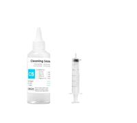 100ml Universal Cleaning Solution For Sublimation Dye Ink Art Paper Water Based Ink Printhead And Printer Parts Compatible With Various Models(100ml and Tool)