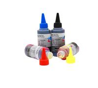 100ml Universal Dye Ink BK C M Y Kit Compatible For H-/*P C-non B-other D-skjet Inkjet Printer Tank Cartridges CISS(4 color and 1 BK)