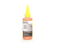 100ml Universal Dye Ink Kit BK C M Y Compatible With Deskjet Inkjet Printers And Tank Cartridge CISS Systems(Yellow-100ml)