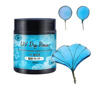 100ml UV Resin Adhesive Flower Making Clear Transparent DIP Resin Shells Manicure Tool For Jewelry Making Craft UV