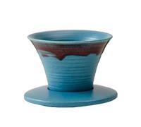 100ml Vintage-style Handcrafted Ceramic Espresso Cup and Saucer Set - Unique Artistic Design, Retro Chic Coffee Mugs for Afternoon Tea and Coffee Lovers (Brown)