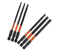 100Mm 1/4 Inch Hex Head Screwdriver Bit for T10-T40, Alloy Steel Long Shank Driver Bit with High Hardness for Electric Manual Drills