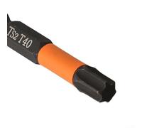 100mm 14 Inch Hex Head Magnetic Drill Bit for Torx Bits T40 Single Piece with 1/4 Hex Shank Suitable for Electric Screwdrivers (T40)