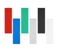 100mm*28mm Plastic Packers,Durable Decking Spacers,Door Frame Window Installation Shims for Home Improvement (6 Colors,42 PCS)