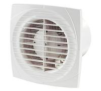 100mm 4" - Blauberg Line Powerful Slimline Extractor Fan - Bathroom Kitchen Wet Shower Room - Humidity Sensor
