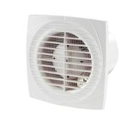 100mm 4" - Blauberg Line Powerful Slimline Extractor Fan - Bathroom Kitchen Wet Shower Room - Pull Cord