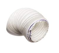 100mm / 4" Flexible PVC Ducting Extractor Hose - 3 metre/Tumble Dryer, Cooker Hood, Extractor Fan, Air Con.