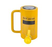 100mm/4in Stroke Solid Lifting Cylinder,10T/20T/30T/50T/100T Capacity Jack, Hydraulic,hydraulic, For Bridge Machinery Shipbuilding(20T/44092lb-4" Stroke)