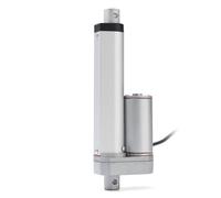 (100mm) 50mm-400mm DC 12V 12mm/s IP54 Linear Actuator Motor 1100N Aluminum Alloy with 2 Brackets