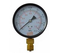 100mm 6 Bar Side Entry Manometer Pressure Gauge M20x1,5 + 1/2" BSP Reduction
