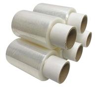 100mm Clear Mini Stretch Shrink Wrap 150m Long Roll Mini Core