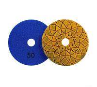100mm Copper Bond Polishing Pads For Efficient Wet Use On For Granite And Marble Long Lifespan And Performance(200 Grit)