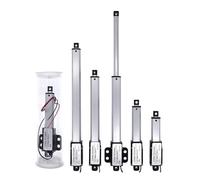100mm DC12V Mirco Linear Actuator with Brackets 30N/60N/100N/150N electronic starter Controller Eectric Push Rod Putter MQXFCZUX(A-Type,150N 4mm s)