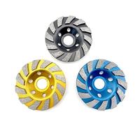 100MM Diamond Grinding Wheel Cup Disc Bowl Shape Grinding Wheel for Marble Grnaite Concrete Stone Abrasive Tools - Seam Setter(Nero)