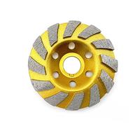 100MM Diamond Grinding Wheel Cup Disc Bowl Shape Grinding Wheel for Marble Grnaite Concrete Stone Abrasive Tools - Seam Setter(Gold)