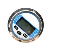 100mm Digital Pressure Manometer Gauge LCD Display mpa bar cm2 Air Oil Liquid Pressure Gauge Axial NPT1/4 Back Mounting(60mm dial diameter,0-0.16Mpa)