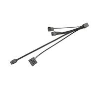 100mm EK-Loop OmniLink Pump SATA PWM D-RGB Signal Splitter, Micro-fit to 1x Mole