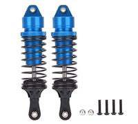 100mm Front Shock Struts Damper for RC 1/10 ECX 2WD Car, Aluminum Alloy RC Shock Absorber with Improved Stability, Replacement Spare Parts for Hobby Grade Off - Road (Blue B-ECX1095B)