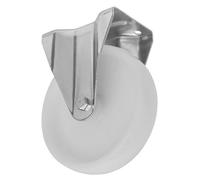 Sealey SCW4100FPEM Heavy-Duty Nylon Fixed Plate Castor Wheel Ø100Mm - Trade