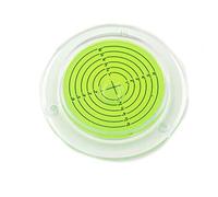 100mm Large Bullseye Bubble Spirit Level, Round Precision Spirit Level Circular Bullseye Level Inclinometers Tool with Mounting Holes for RV Leveling Camper