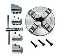 100MM Lathe Chuck 4Jaw Lathe Chuck K12-100 Self-Centering Chuck Mini Metal Scroll Chuck