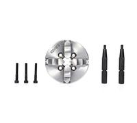 100mm Lathe Chuck K02-100B Self-Centering 4'' Four-jaw Manual Woodworking Lathe Chuck(K02-100B)