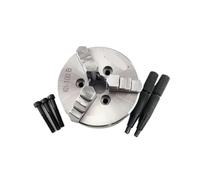 100mm Lathe Chuck Metal Lathe Chuck K01-100B 3 Jaw Wood Self-Centering for Mini Wood