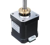 (100mm) Lead Screw Stepper Motor Linear Actuators 48mm 1.8A 52N.cm 4-lead 42 Motor 100-500mm Trapezoidal Lead Screw for 3D printer Z Axis