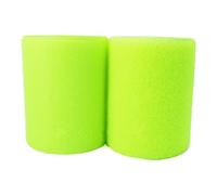 100mm,Non self Adhesive Back Nylon Strips Fabric Fastener,Interlocking Tape(Fluorescent Yellow,100MM x 1 Yards)