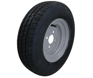 100mm PCD Trailer Wheel & 145 R10 8 PLY Radial Tyre TRSP01