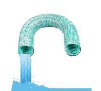 100mm Perforated Drainage Pipe - Durable Non-Woven French Drain for Lawn, Landscaping, Yard, Sidewalk & Underground Drainage - Available in 3m, 5m, 10m, 25m, 50m, 70m, 60m, 55m, 80m