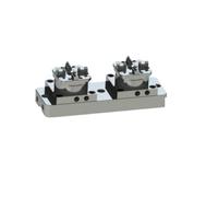 100mm Pneumatic Manual Chuck, Suitable for EDM Spark Machine Electrode Clamping Precision CNC Chuck, Suitable for ER Interface(D80 E0010 ER)